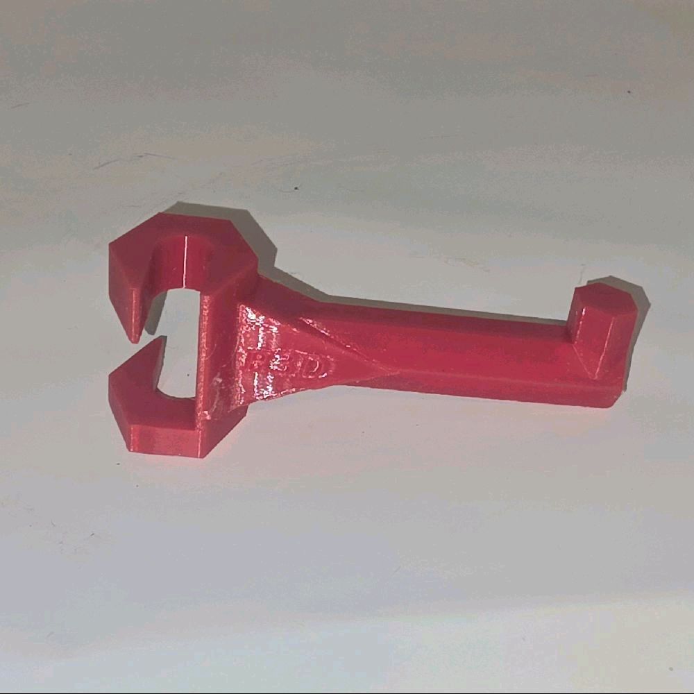 H3D Bow/hard hat hanger for secure car storage