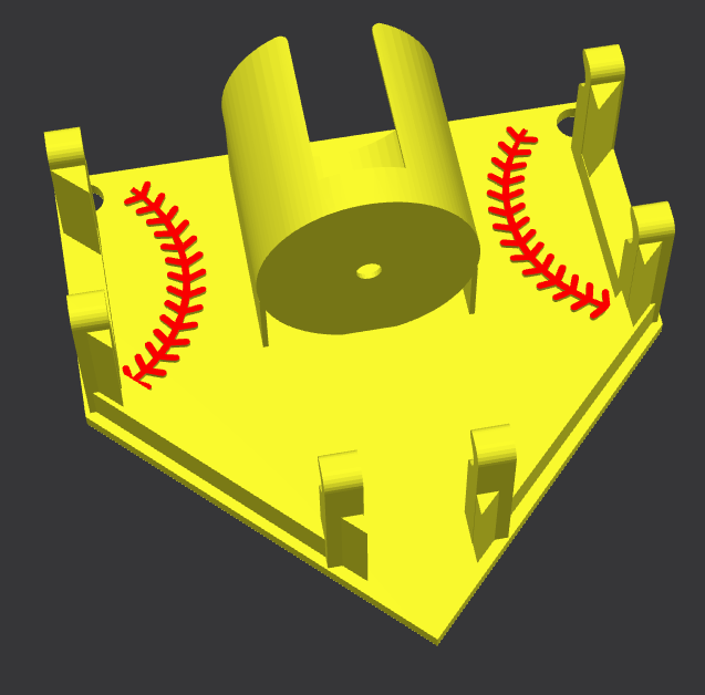 The Dugout Buddy - softball/baseball dugout organizer